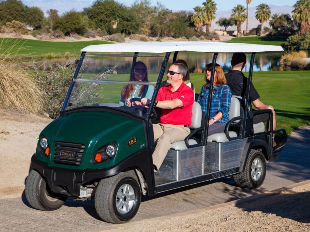 6 seat golf car