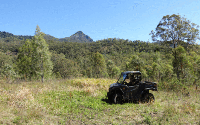 Taking the all new WEV VLCN for a spin on the farm